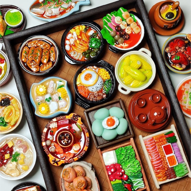 Food-Themed Toy Fridge Magnets