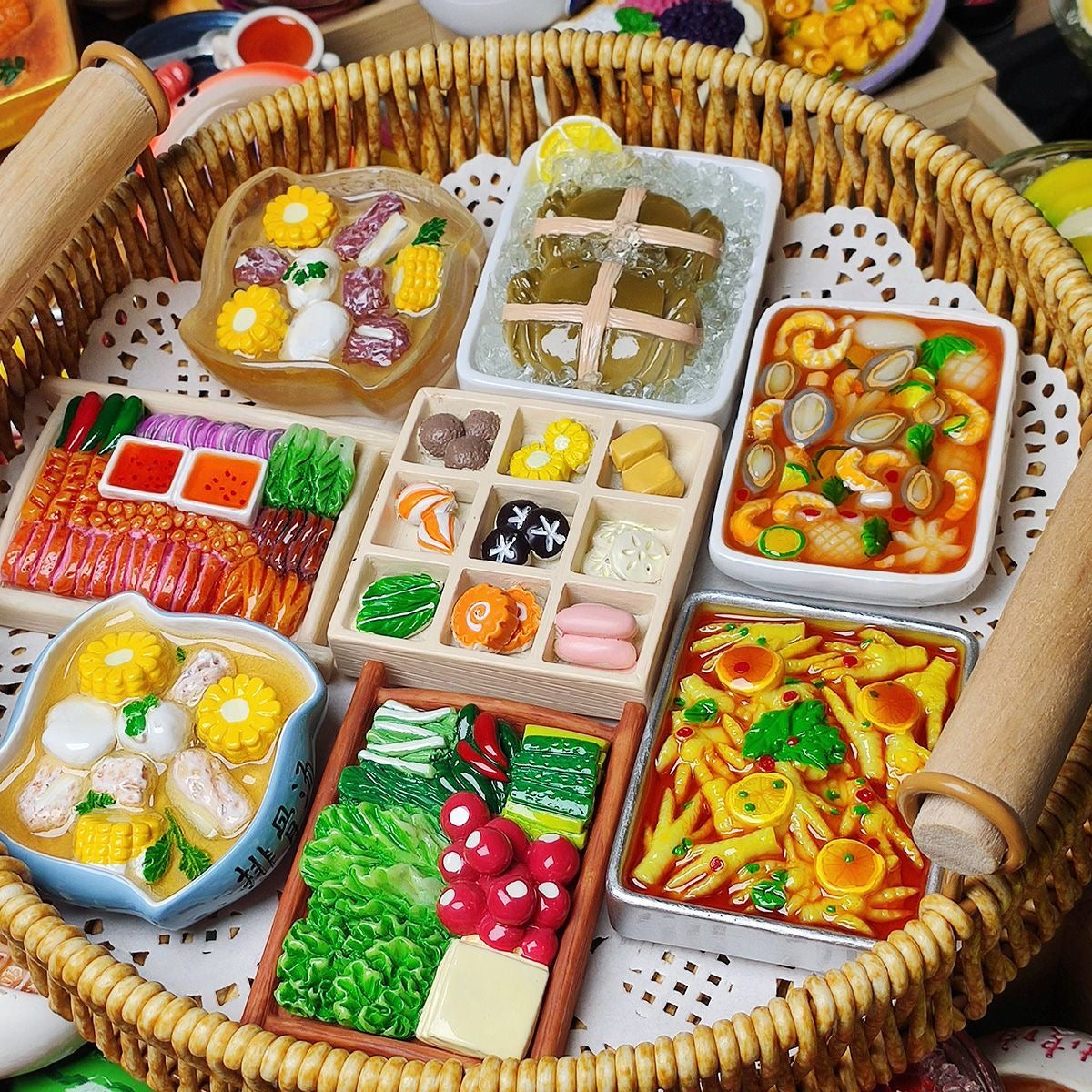 Food-Themed Toy Fridge Magnets